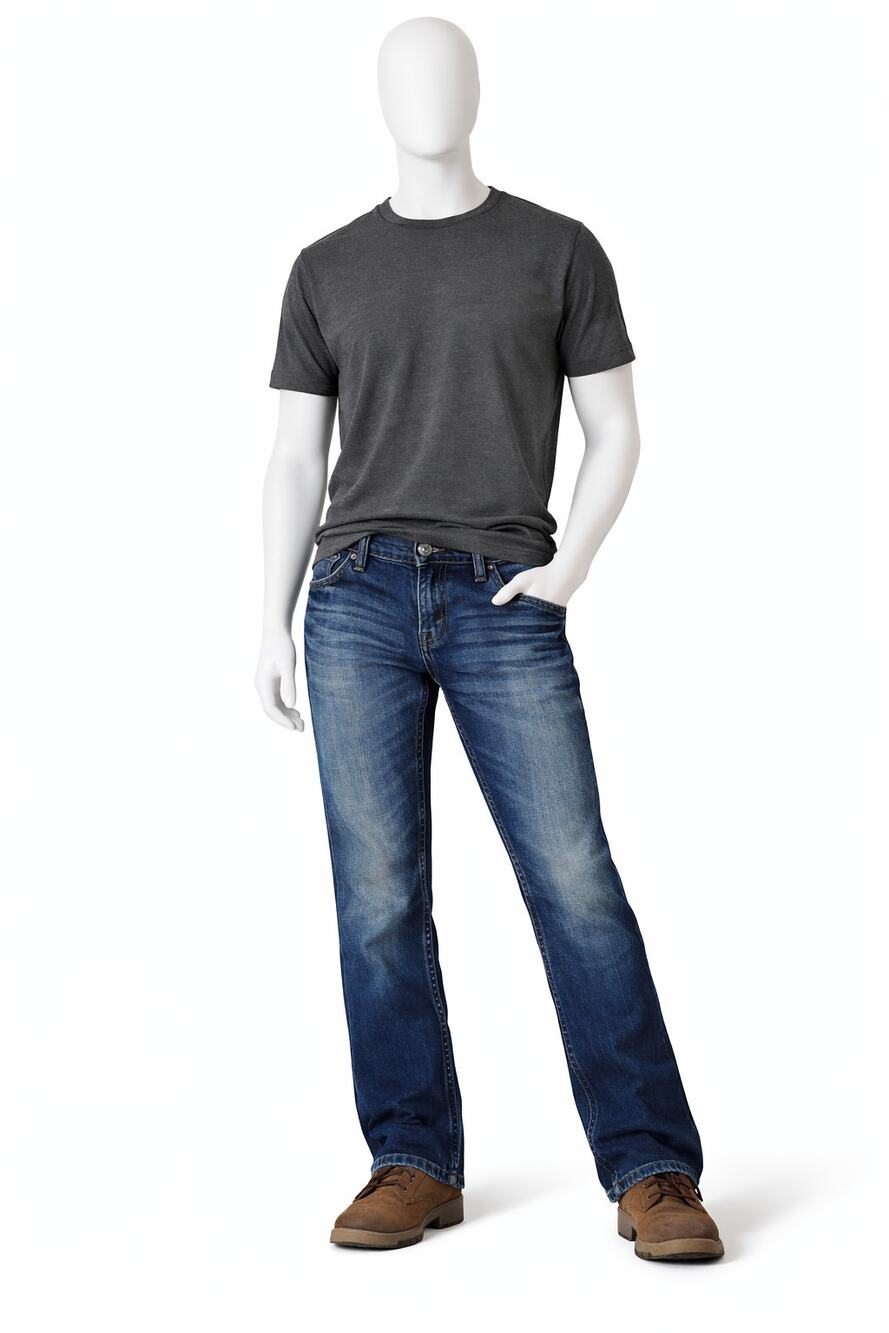 BKE Alec Straight Leg Jeans Mens 29x30 Slim Low Rise Dark Wash Denim premium nwt